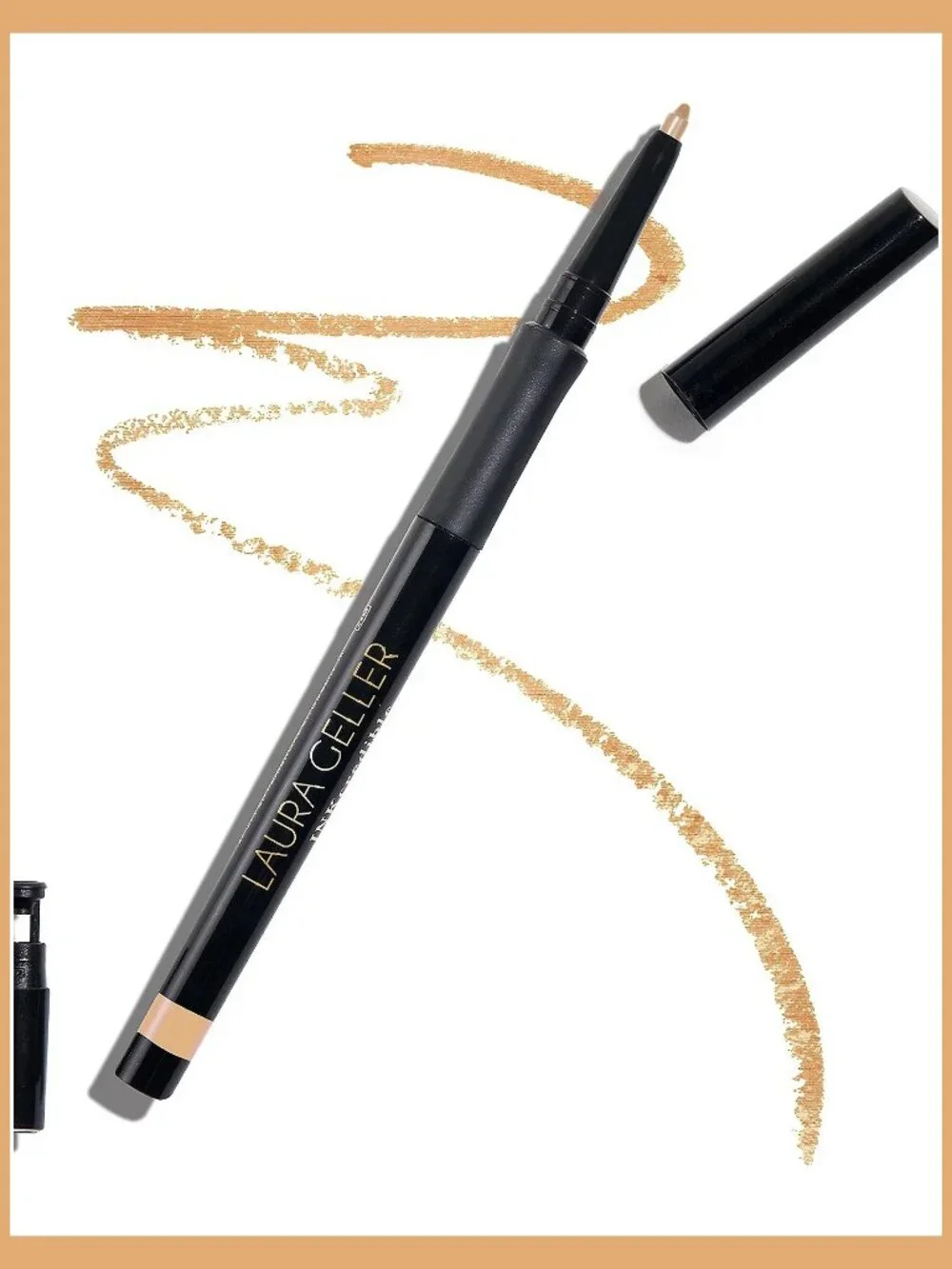 New NWOB Laura Geller INKcredible Waterproof Gel Eyeliner Pencil - Gilded Honey